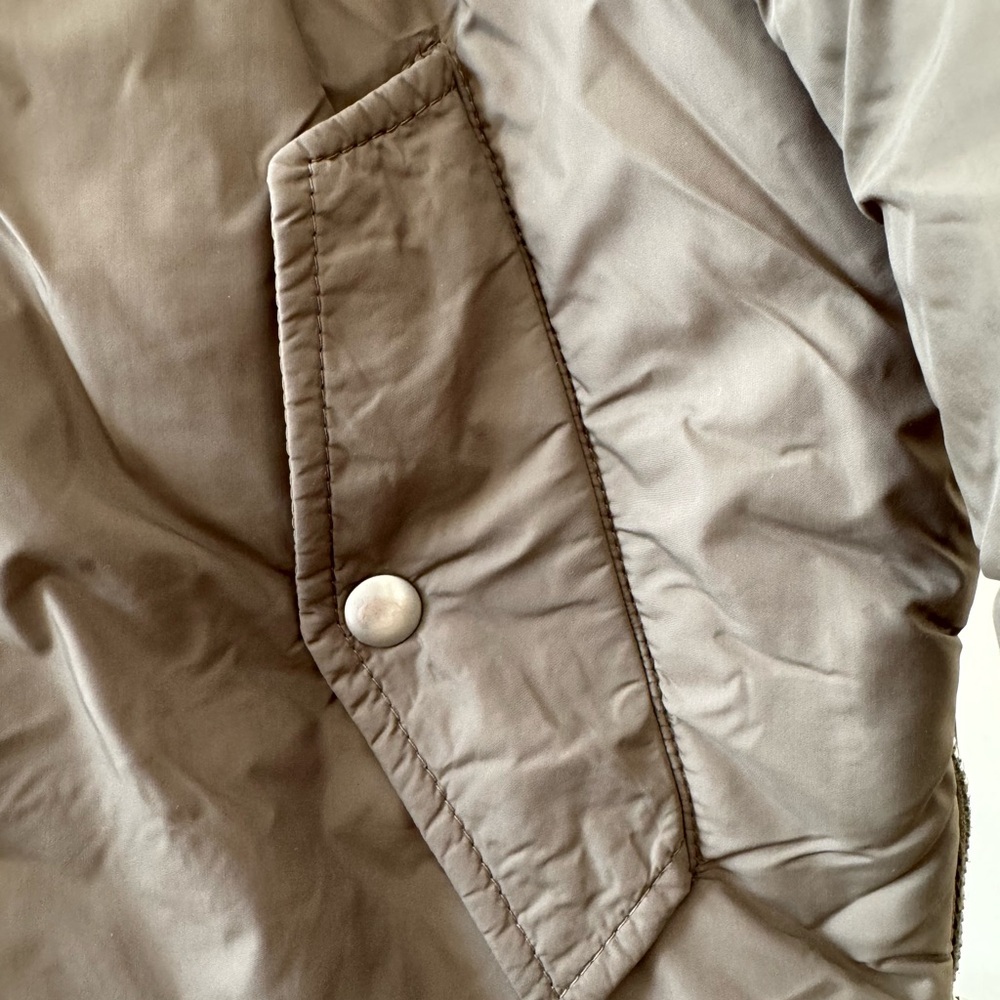 All SAINTS Green Bomber Jacket, Size S - Picture 6 of 13